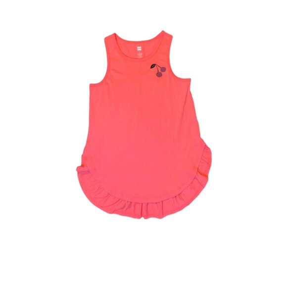 NWT Tea Collection Cherry Ruffle Tank Top Size 6 - Picture 1 of 1